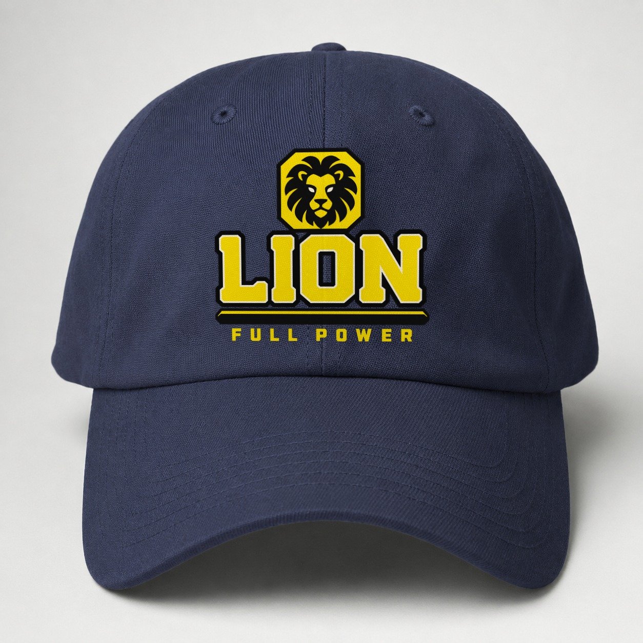Lion Full Power Heavy Duty Baseball Cap – Twilight Navy