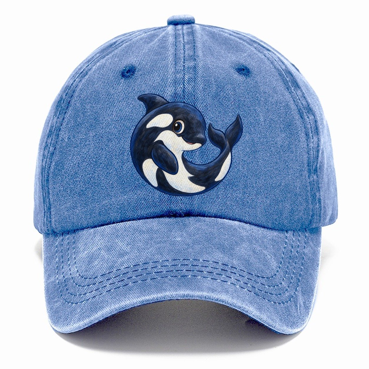 Orca Moon Curl Sea Sprite Classic Cap – Summer Sky
