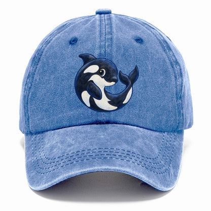 Orca Moon Curl Sea Sprite Classic Cap – Summer Sky