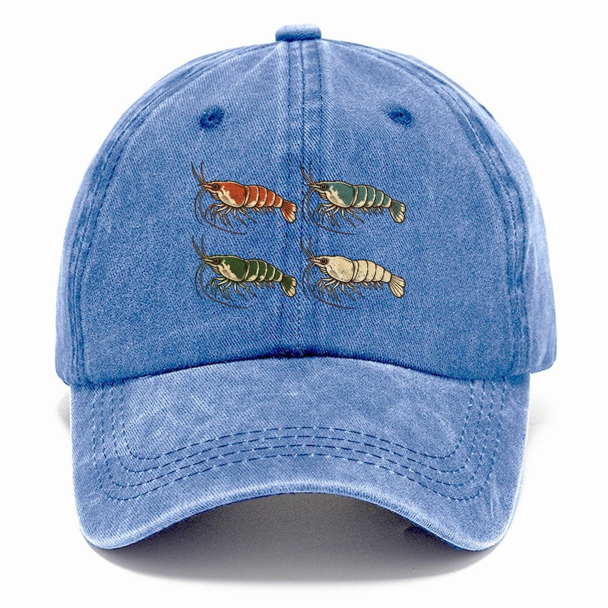 Shrimp Colour Study Aquarium Keeping Classic Cap – Summer Sky