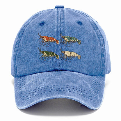 Shrimp Colour Study Aquarium Keeping Classic Cap – Summer Sky