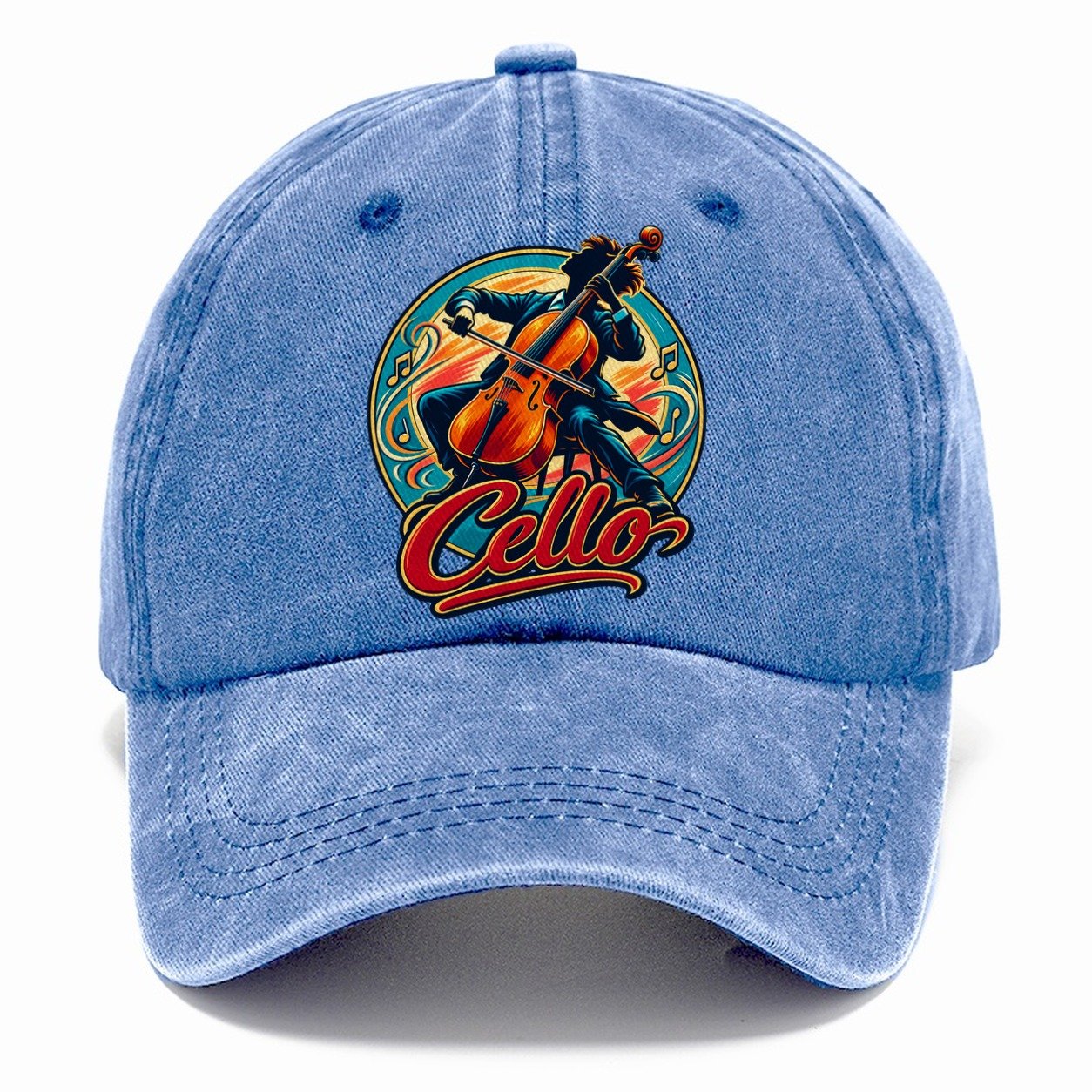 Cello Crest Music Instruments Classic Cap – Summer Sky