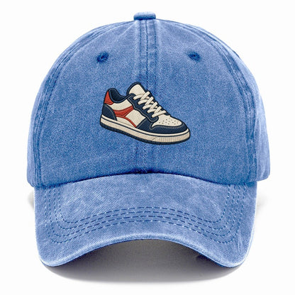 Low Top Court Sneaker Tiny Solo Marks Classic Cap – Summer Sky
