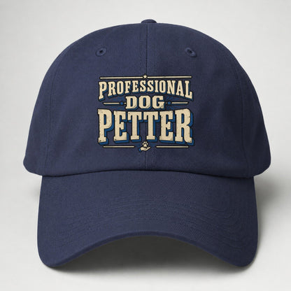 Professional Dog Petter American Wit Baseball Cap – Twilight Navy