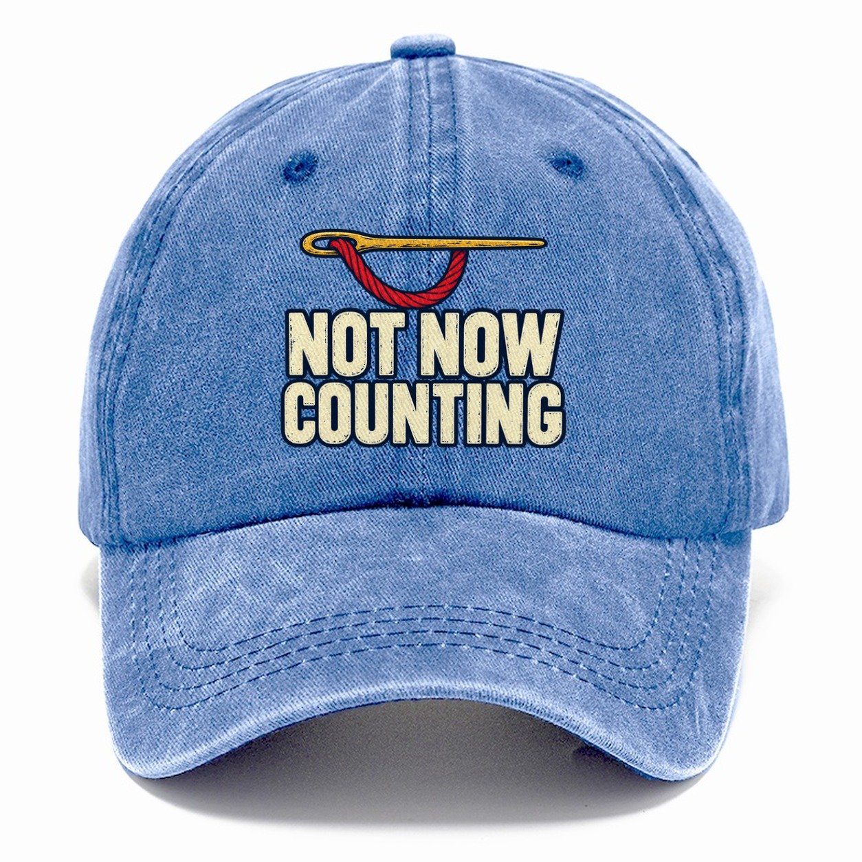 Not Now Counting Classic Cap – Summer Sky