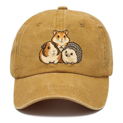 Three Tiny Faces Small Pet Logos Classic Cap – Golden Harvest