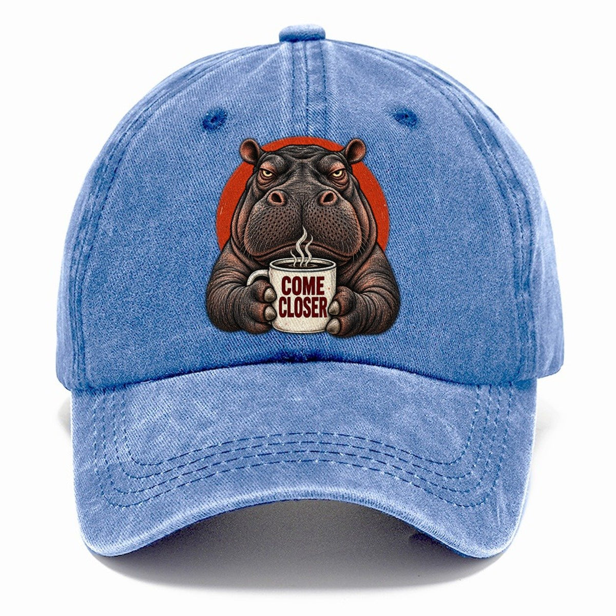 Hippopotamus Mug Truths Classic Cap – Summer Sky