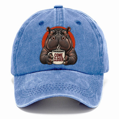Hippopotamus Mug Truths Classic Cap – Summer Sky