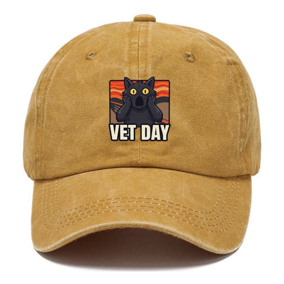 Black Cat Scream Vet Day Scream Classic Cap – Golden Harvest