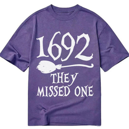 1692 They Missed One Classic T-shirt – Purple