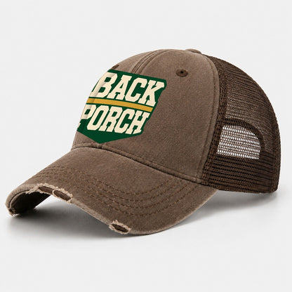 Back Porch Brew House Washed Trucker Hat – Coffee