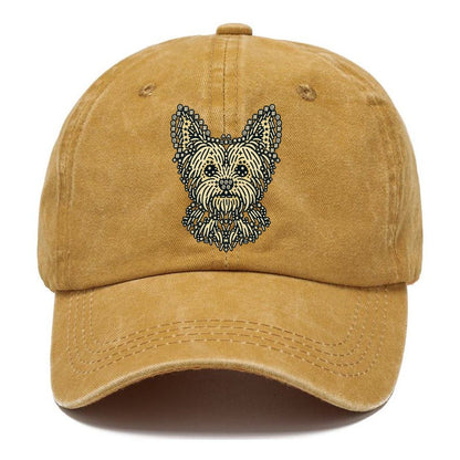 Yorkie Fringe Face Classic Cap – Golden Harvest