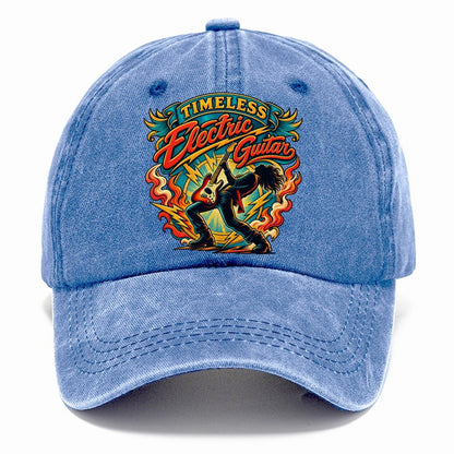 Timeless Electric Guitar Music Instruments Classic Cap – Summer Sky