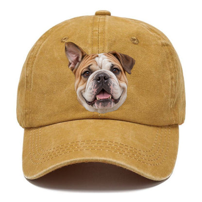 Bulldog One Ear Up Everyday Originals Classic Cap – Golden Harvest