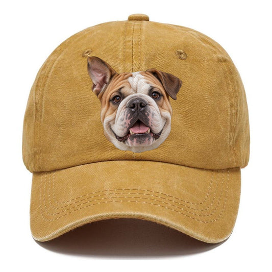 Bulldog One Ear Up Everyday Originals Classic Cap – Golden Harvest