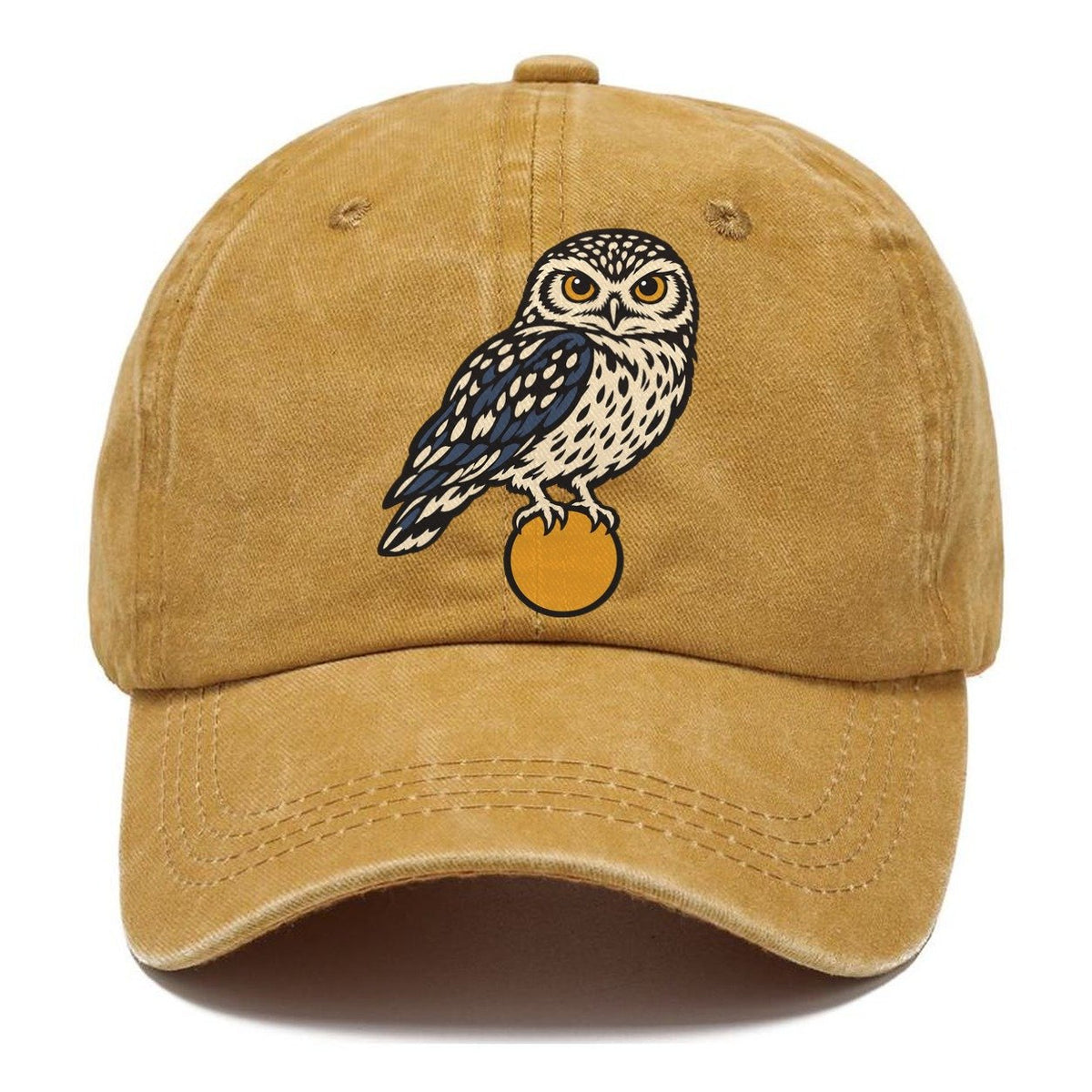 Burrowing Owl Sunrise Sundown Familiars Classic Cap – Golden Harvest