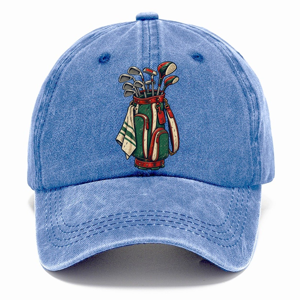Bag And Clubs Stack Golf Life Classic Cap – Summer Sky
