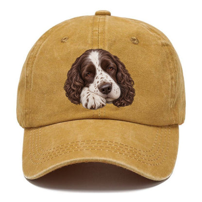 Springer Sleepy Paw Fold Pastimes Companions Classic Cap – Golden Harvest