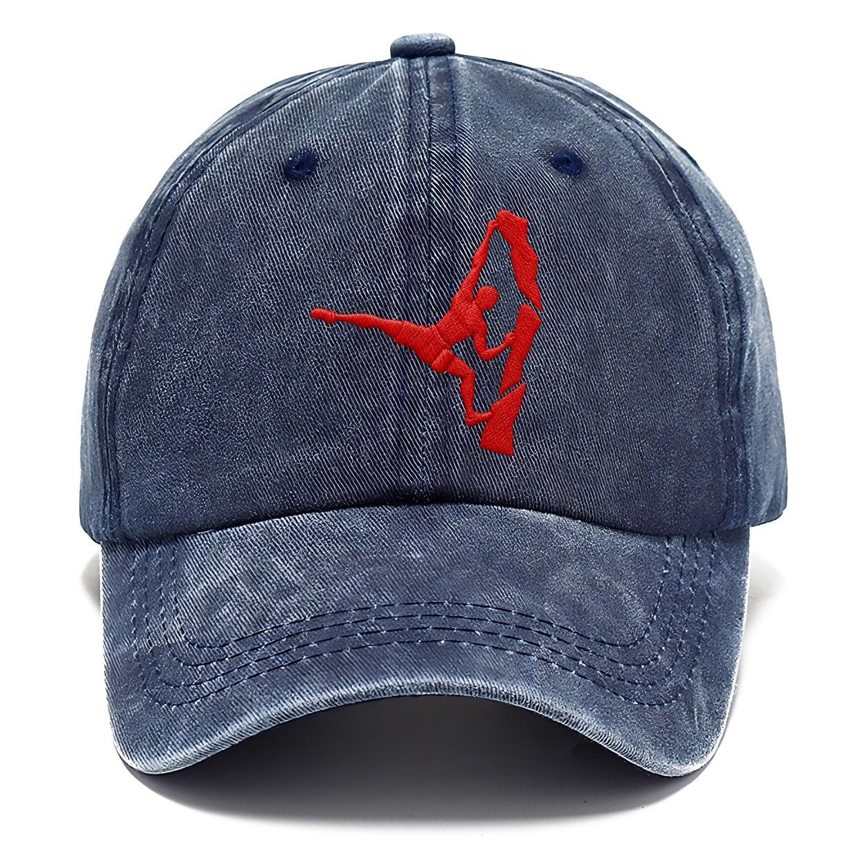 Rock Climber Flag Move Micro Motion Mark Classic Cap – Twilight Navy