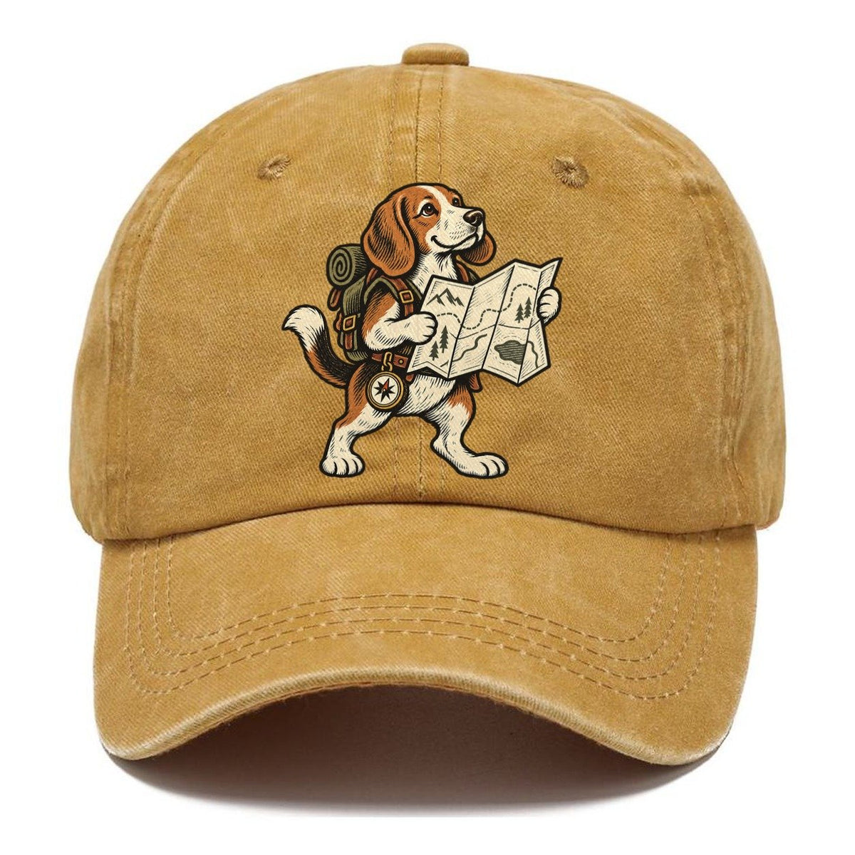 Beagle Trail Cartographer Sundown Familiars Classic Cap – Golden Harvest