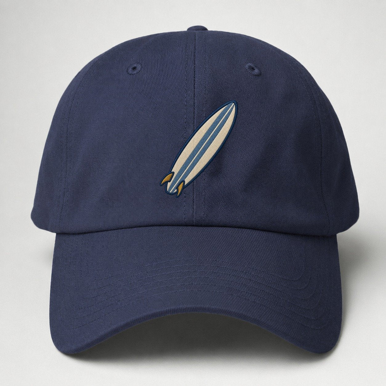 Surfboard Tiny Solo Marks Baseball Cap – Twilight Navy
