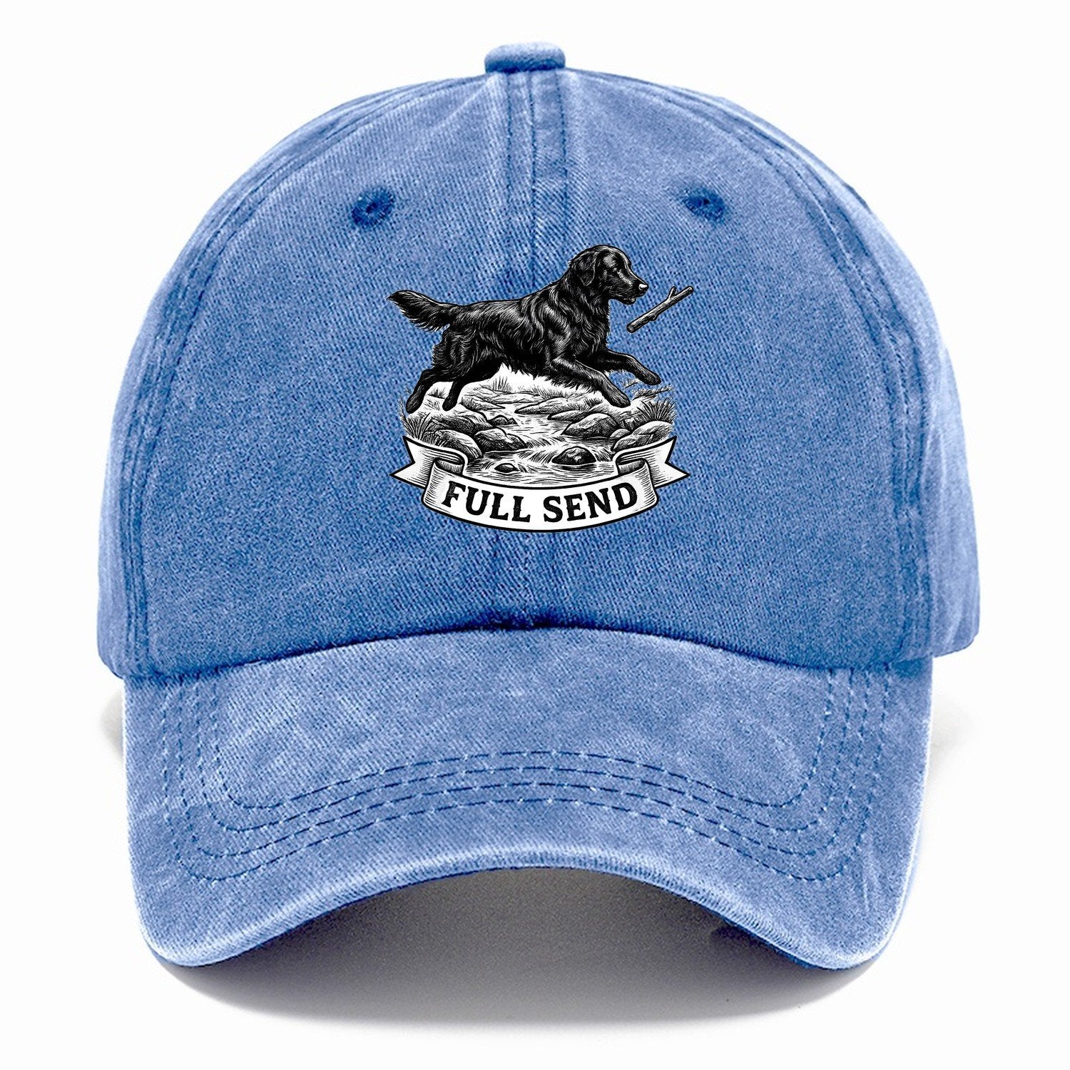Full Send Classic Cap – Summer Sky