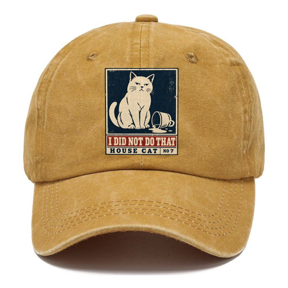 I Did Not Do That Neko Says No Classic Cap – Golden Harvest