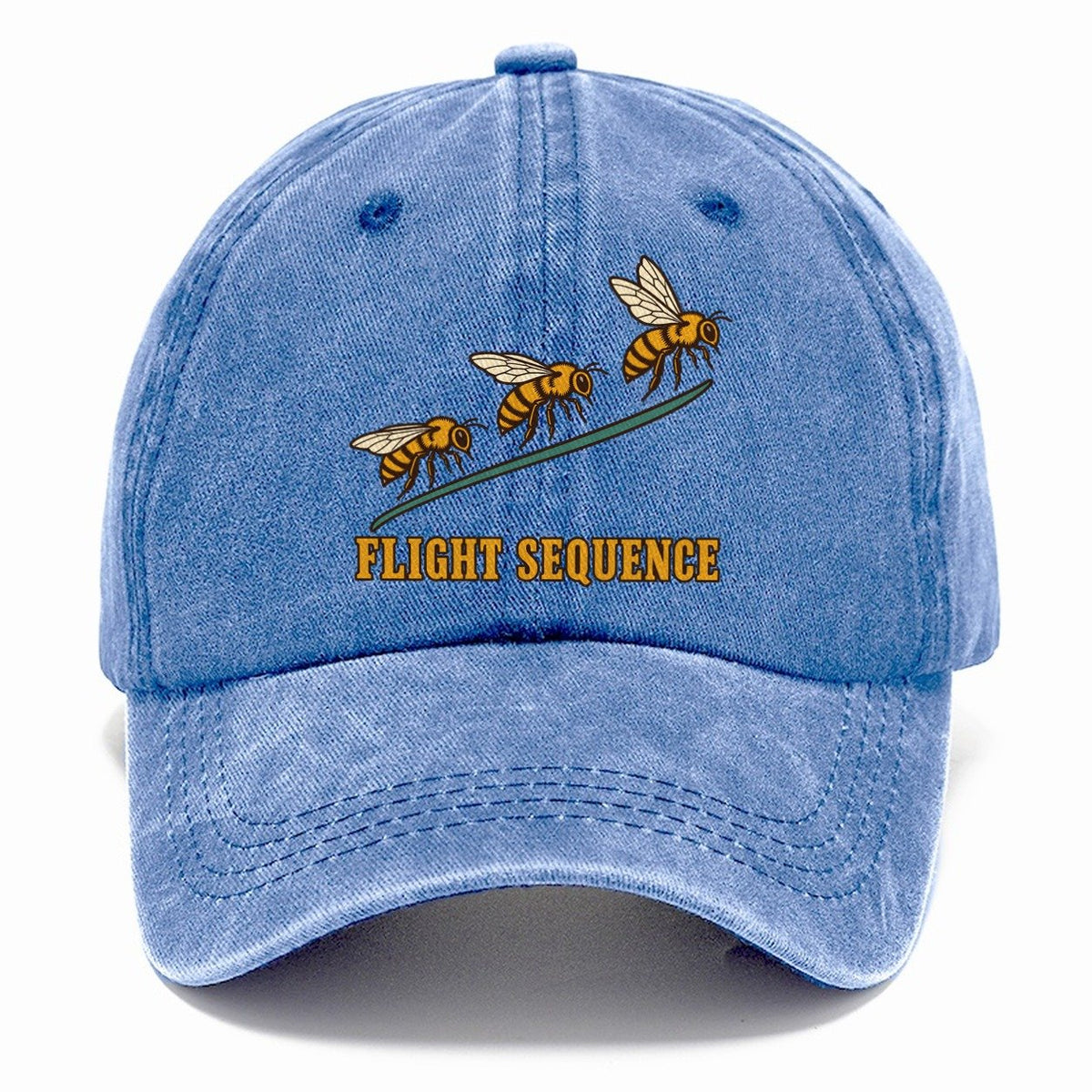 Bee Flight Sequence Beekeeping Classic Cap – Summer Sky