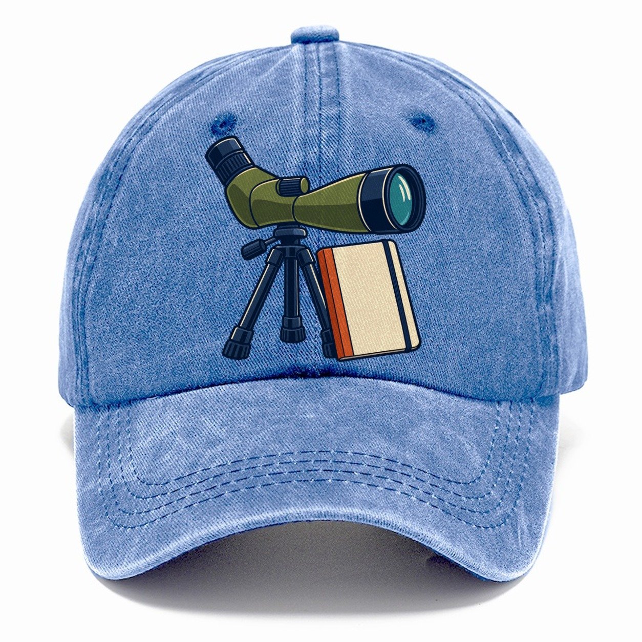 Spotting Scope And Notebook Birdwatching Classic Cap – Summer Sky