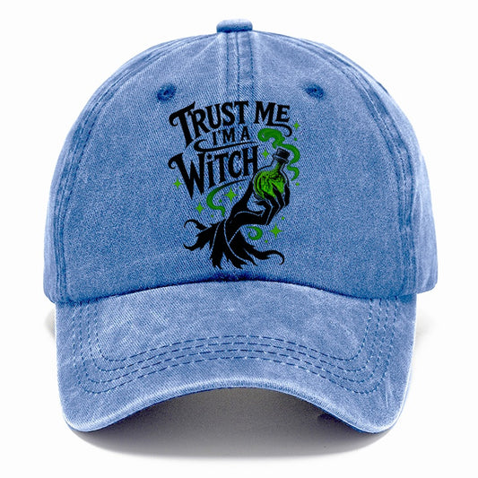 Trust Me I Am A Witch Slogan Witch Magic Classic Cap – Summer Sky