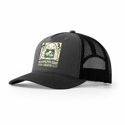 Nuppeppo Soap Yokai Night Market Trucker Hat – Dark Grey Black