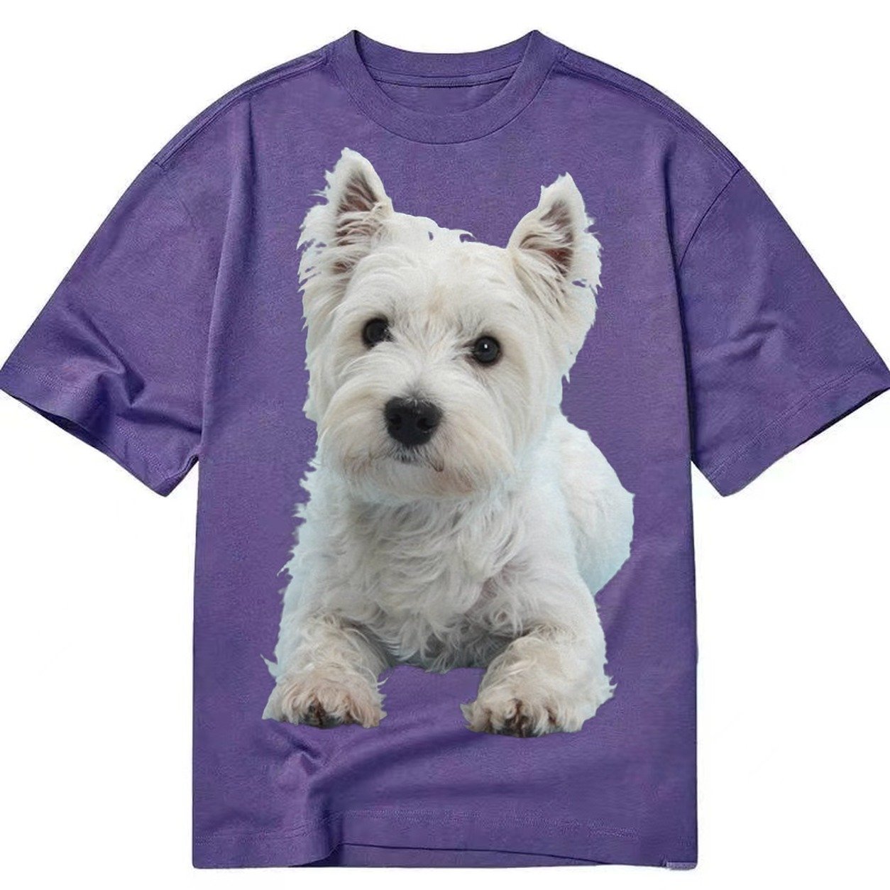 West Highland White Terrier Classic T-shirt – Purple