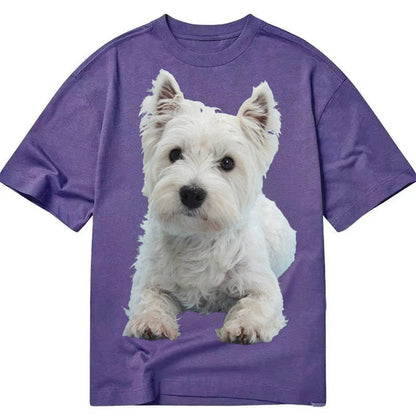 West Highland White Terrier Classic T-shirt – Purple