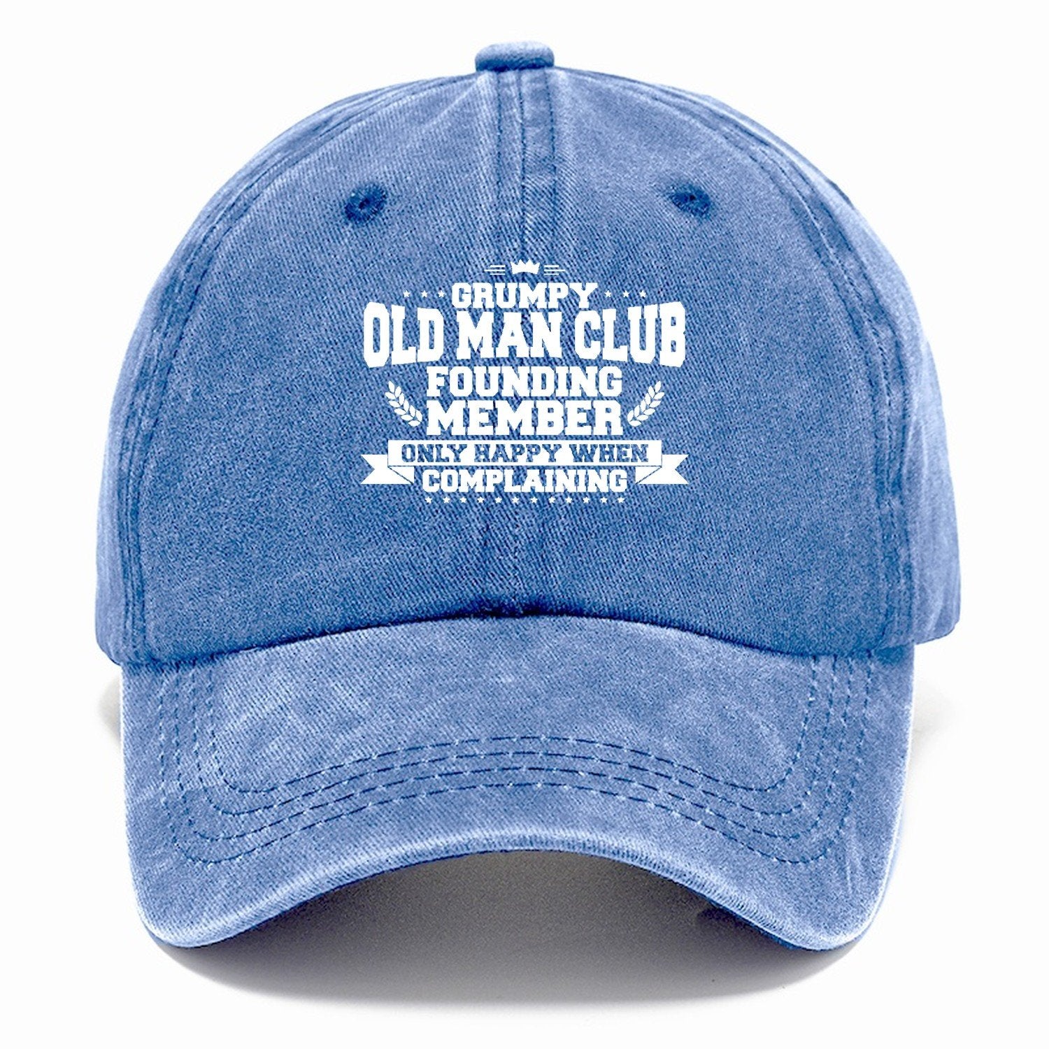 Grumpy Old Man Club Classic Cap – Summer Sky