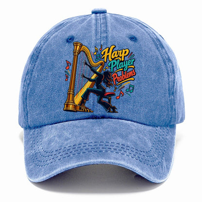 Harp Player Problems Music Instruments Classic Cap – Summer Sky