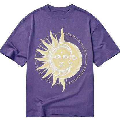 Celestial Harmony Classic T-shirt – Purple