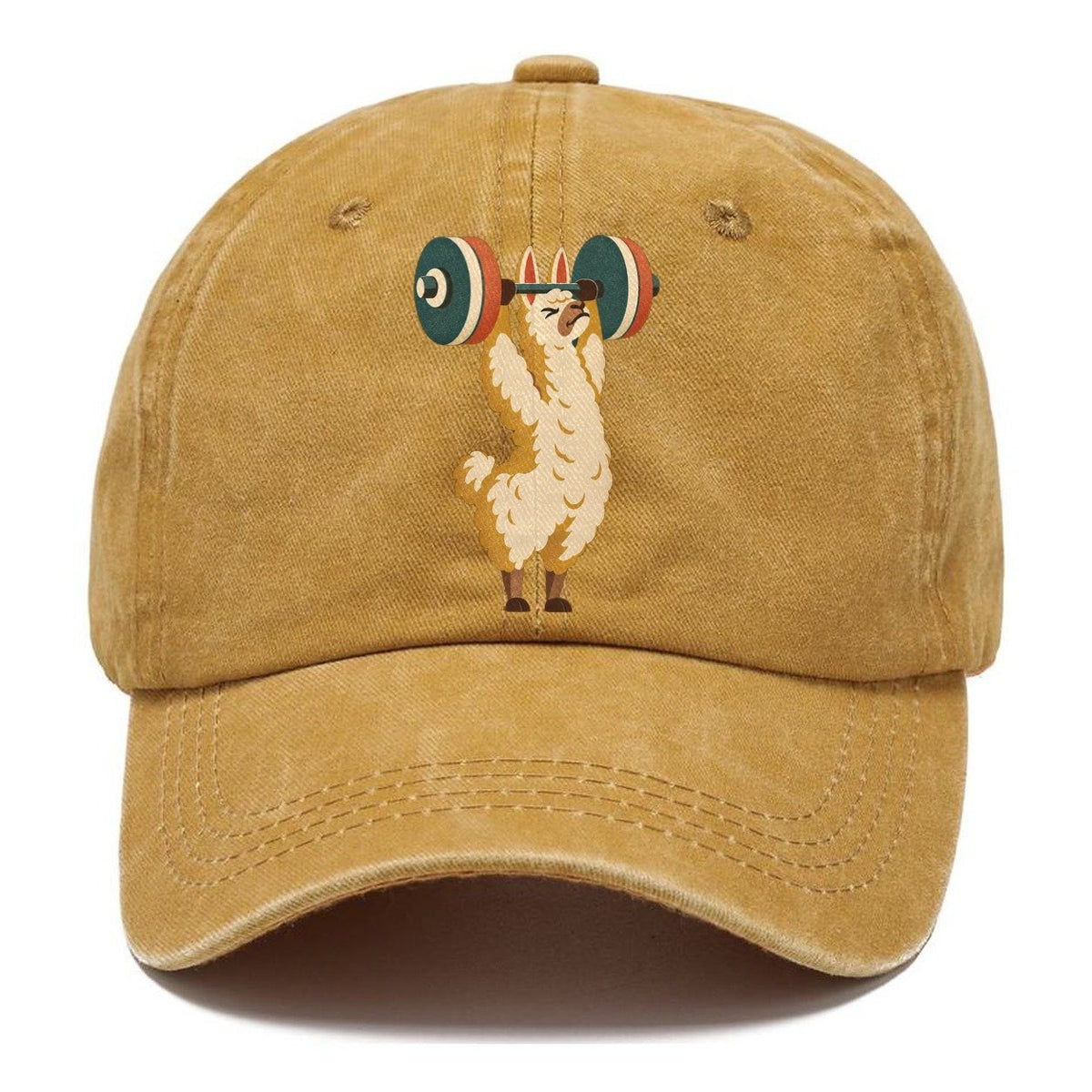 Llama Overhead Carry Animal Lifters Classic Cap – Golden Harvest