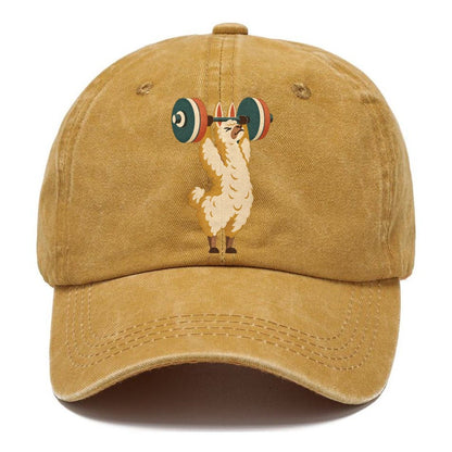 Llama Overhead Carry Animal Lifters Classic Cap – Golden Harvest