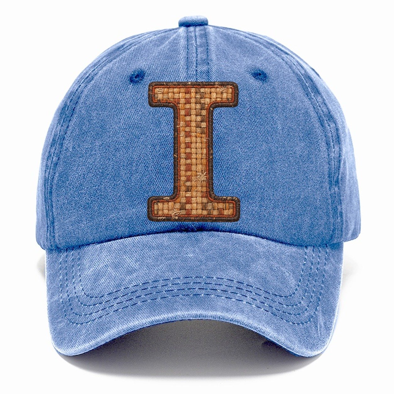 Woven Tweed I Monogram Classic Cap – Summer Sky