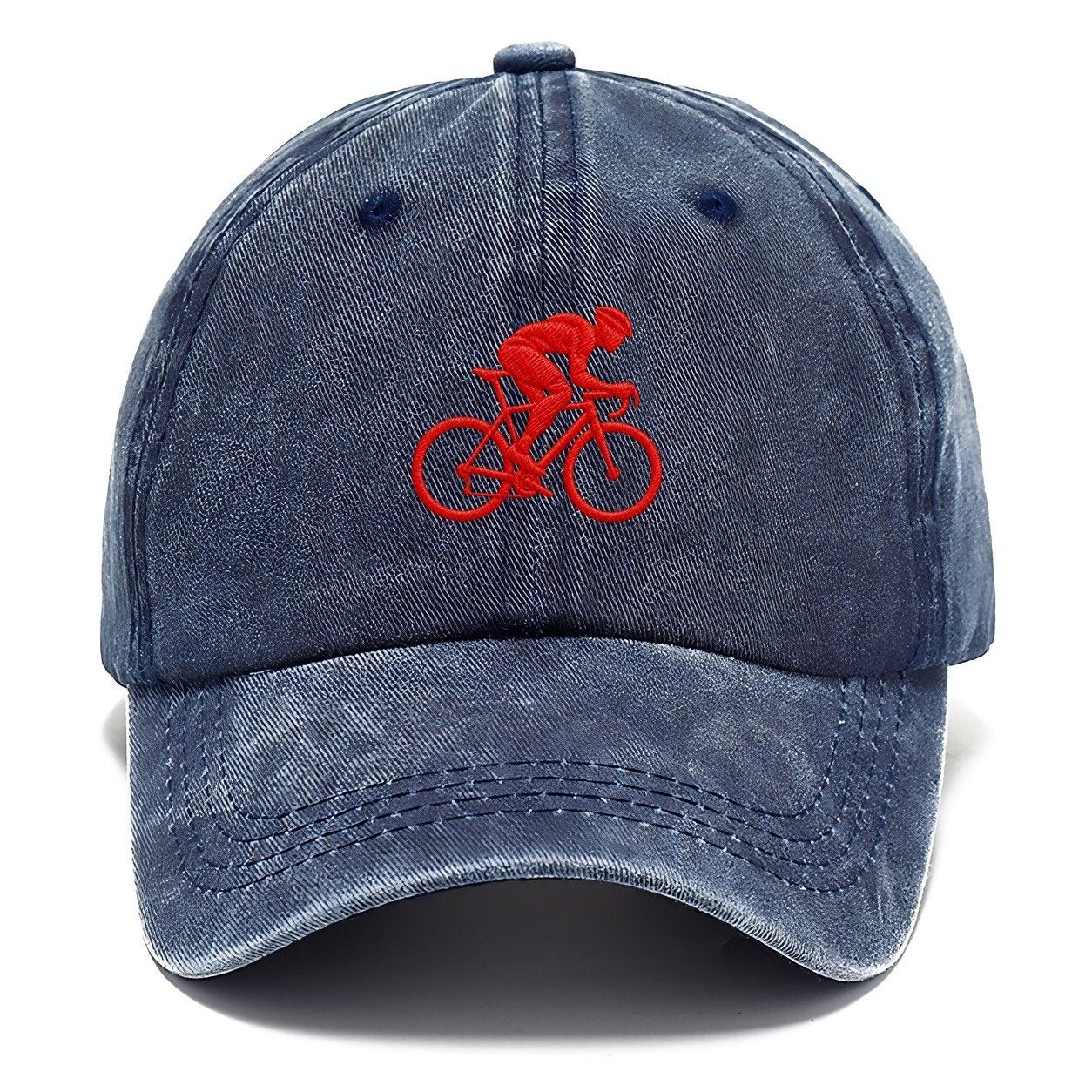 Road Cyclist Sprint Tuck Micro Motion Mark Classic Cap – Twilight Navy
