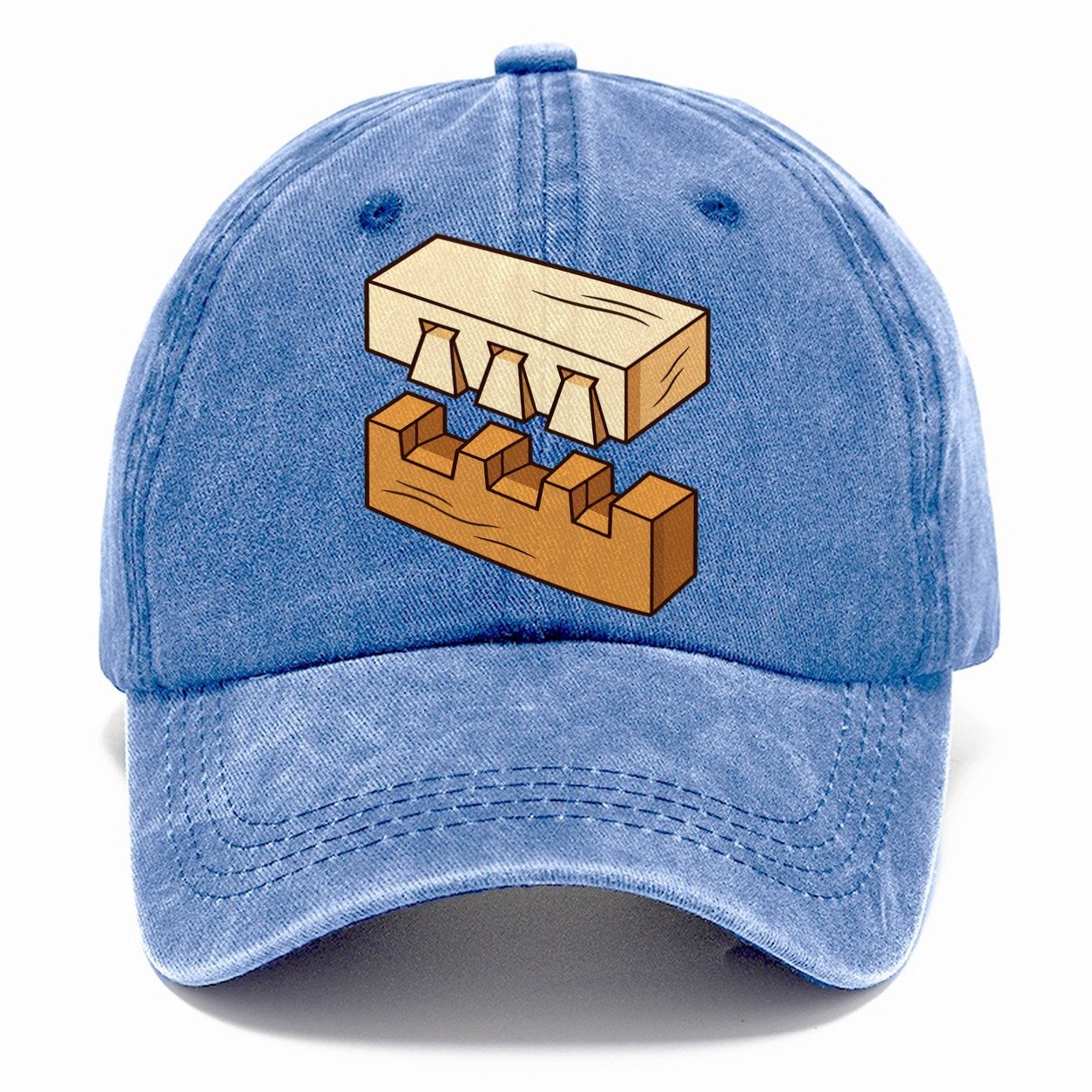 Dovetail Joint Study Woodworking Classic Cap – Summer Sky