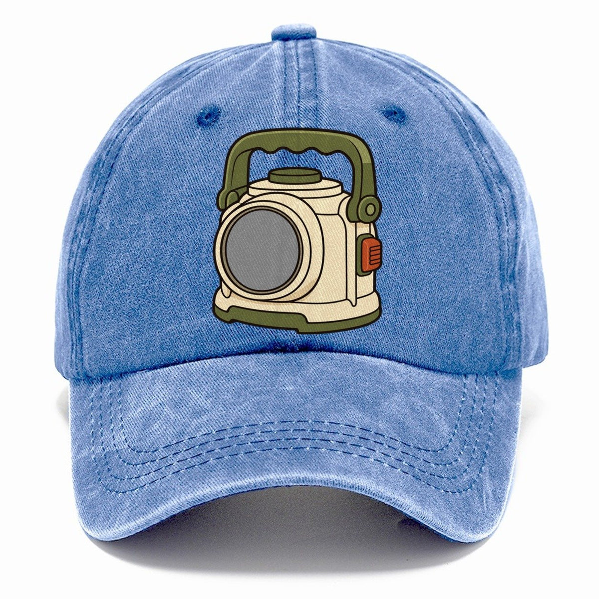 Lamp For The Late One Geocaching Classic Cap – Summer Sky