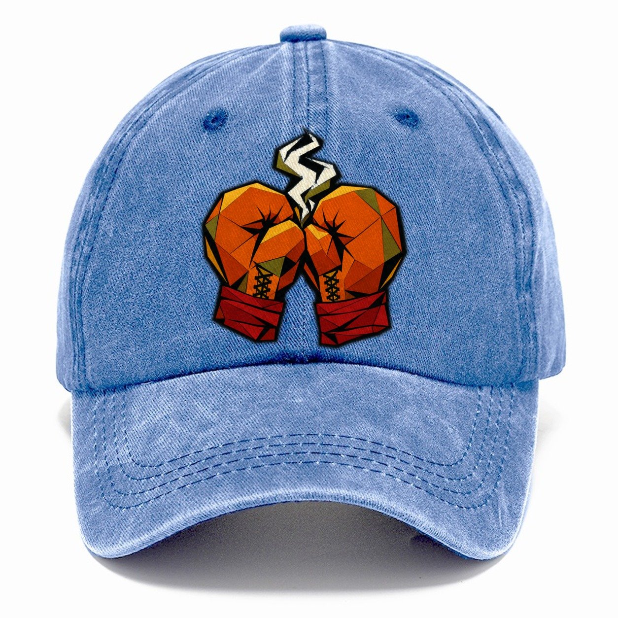 Boxing Gloves Pair Classic Cap – Summer Sky
