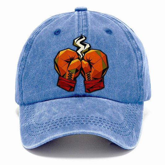 Boxing Gloves Pair Classic Cap – Summer Sky