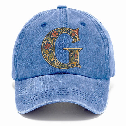 Wildflower G Monogram Classic Cap – Summer Sky