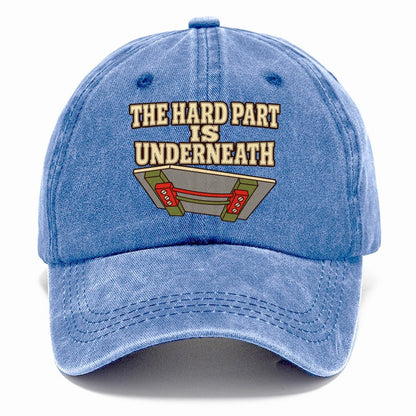 The Hard Part Is Underneath Model Railways Classic Cap – Summer Sky