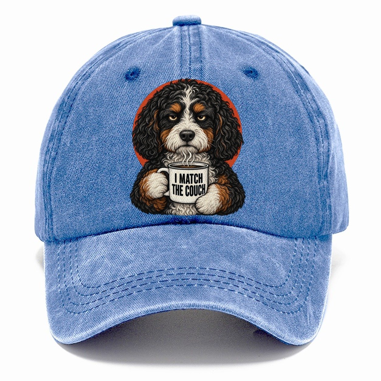 Bernedoodle Mug Truths Dog Mug Truths Classic Cap – Summer Sky