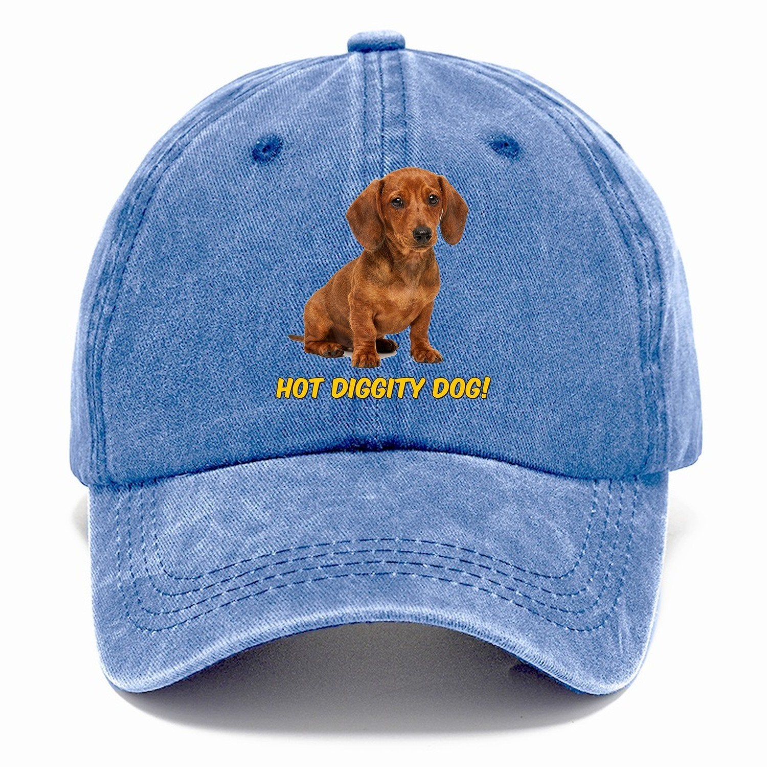 Hot Diggity Dog Classic Cap – Summer Sky