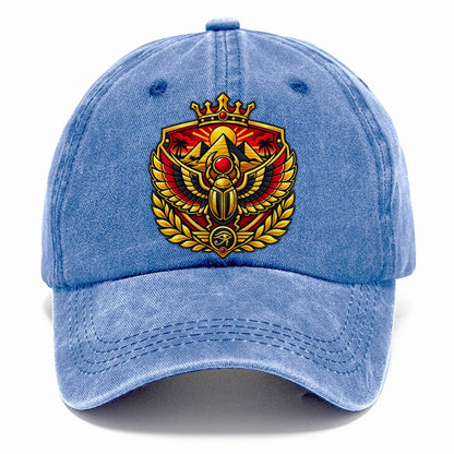Egypt Heraldic Crest Country Logos Classic Cap – Summer Sky