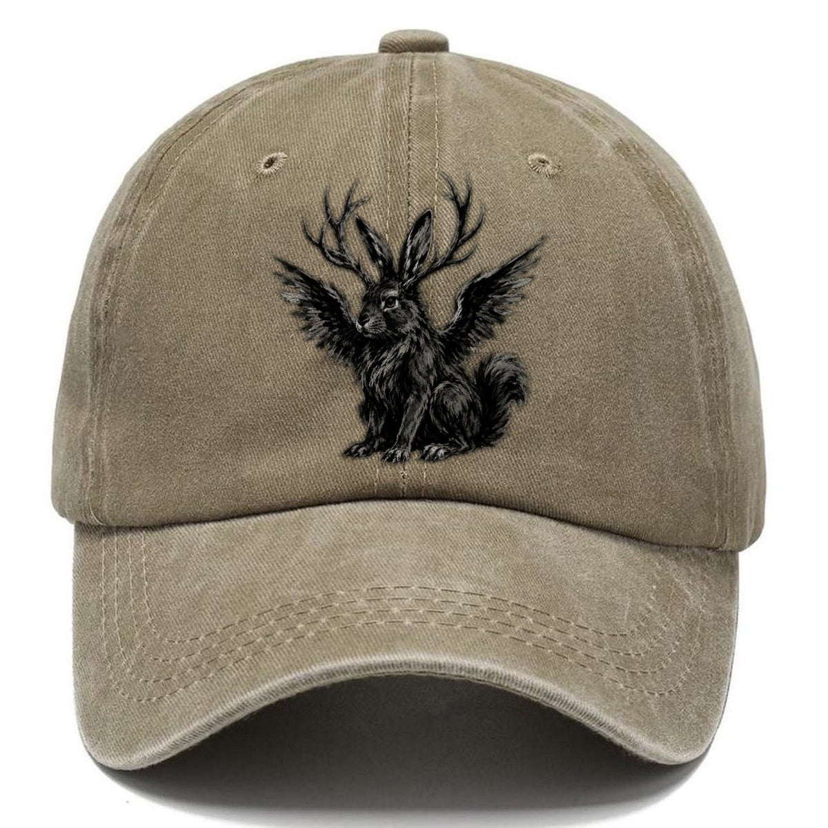 Wolpertinger Gestural Marks Classic Cap – Warm Sand